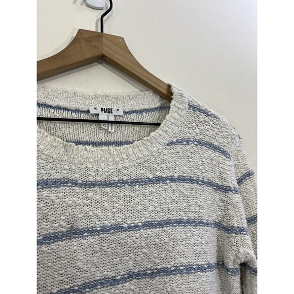 Coastal Nautical Minimalist Preppy Stripe Sweater XS Capsule Luxury Parisian Y2K - Picture 4 of 11
